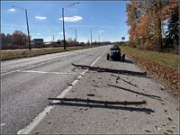 20241102_112654 - 0003 - Ran over a tree trunk on Route 57 - Flat Tire and damaged wheel.jpg