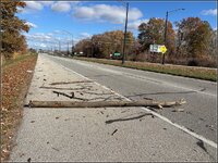 20241102_112634 - 0002 - Ran over a tree trunk on Route 57 - Flat Tire and damaged wheel.jpg