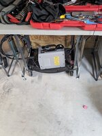 It fits under the table in mancave.jpg It fits under the table in mancave.jpg