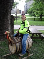 Cheryl on Wild Turkey rocker.jpg