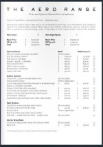 Morgan Aero Coupe Price Sheet.JPG