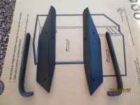 DIY Aluminum side mounts braces 2015 F3 flat black 1 inch x 2 inch wide IMG_4016.jpg DIY Aluminum side mounts braces 2015 F3 flat black 1 inch x 2 inch wide IMG_4016.jpg