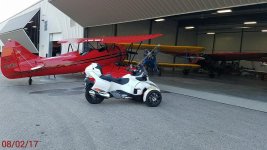 Spyder with 3 RARE planes after Oshkosh '17.jpg
