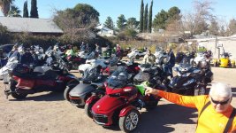 Some of the bikes gathering to ryde.jpg