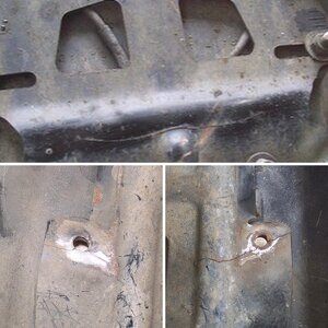 Rear fender support