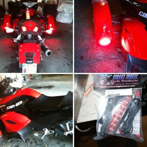 Led front mud