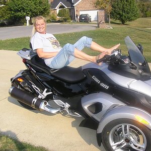 Lois relaxing