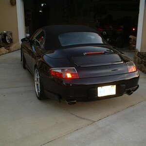 porsche back