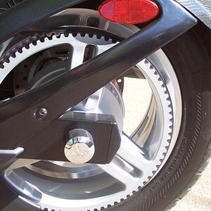 Chrome nut covers