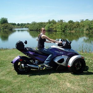 wife on Spyder