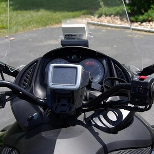 Kewlmetal GPS mount and cup holder