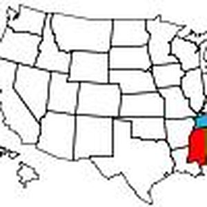 Visited States Map