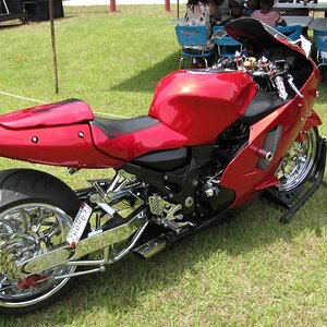 Show sponsors bike