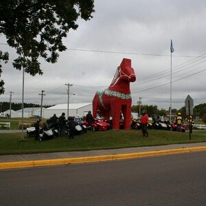 Dala Horse in Mora.