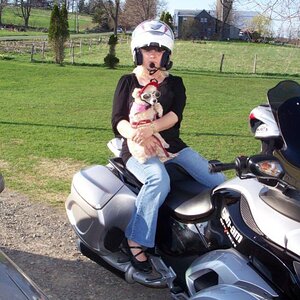 Kalie ready to ride