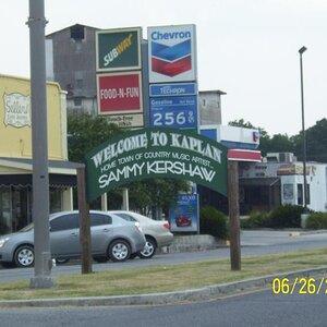 Sammy's sign.  Kaplan, LA