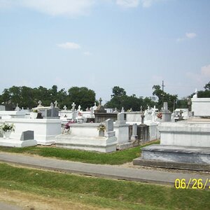 Cemetary in Rayne. LA