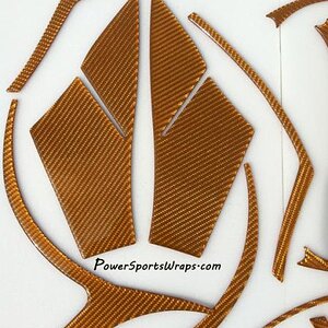 Orange Carbon Fiber