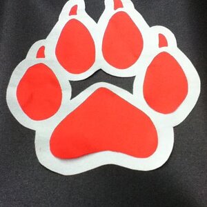 Cordura wolf paw.