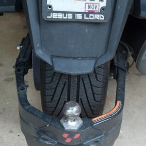 Spyder RT Rear Tire Rear View