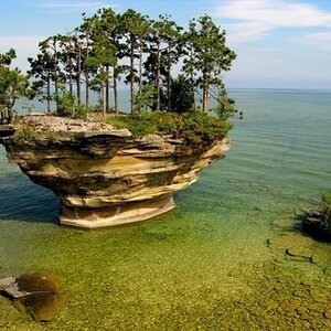Huron Lake, Michigan