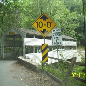 Covered bridge.  VF, PA