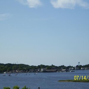 Boats on the water.