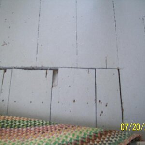Floor boards.