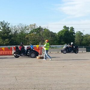 At the drags