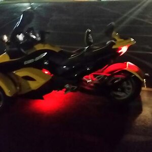Red underglow