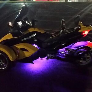 Purple underglow