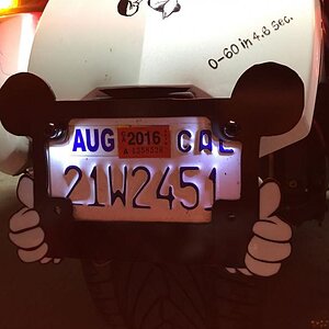 My ST plate modification