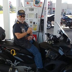 gassing up
