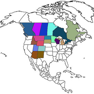 NA map