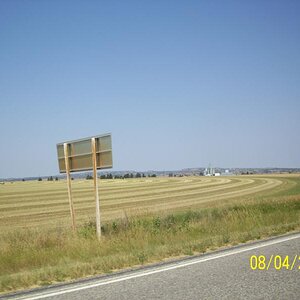 Farming in Montana.