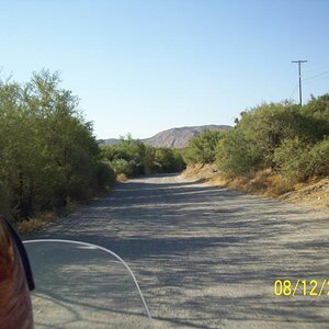 Dirt road home.