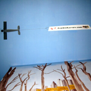 banner plane bottom