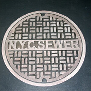 man hole close up