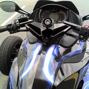 handle bars painted