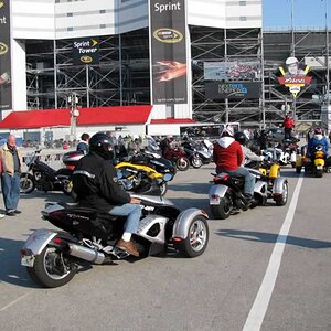 Starting to line up