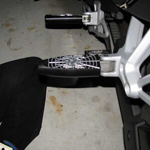 Footpeg installed