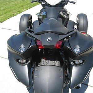 With bags Rearview
