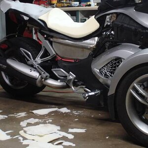 dishing seat out