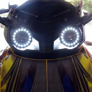 Headlight rings on