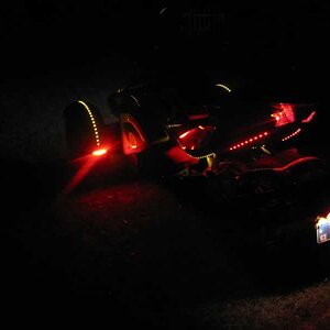 3/4 rear view of LED only