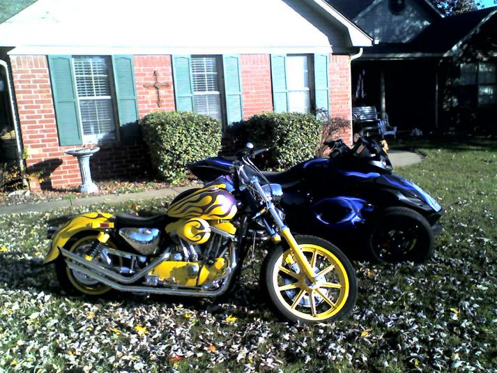 1989 HD and Spyder