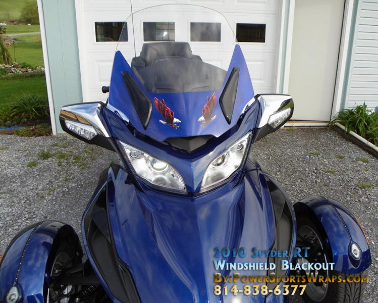 2010 RT windshield  Grand Blue Met 3
to order please call 814-838-6377