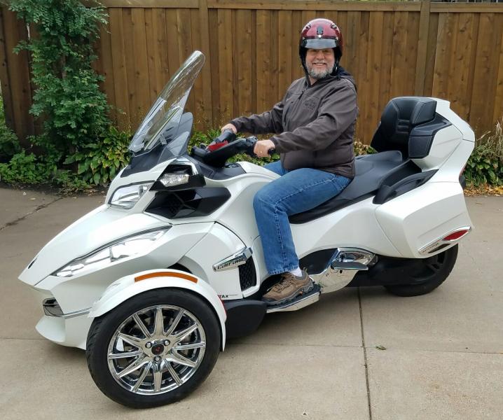 2013 Can AM Spyder RT Limited first ride