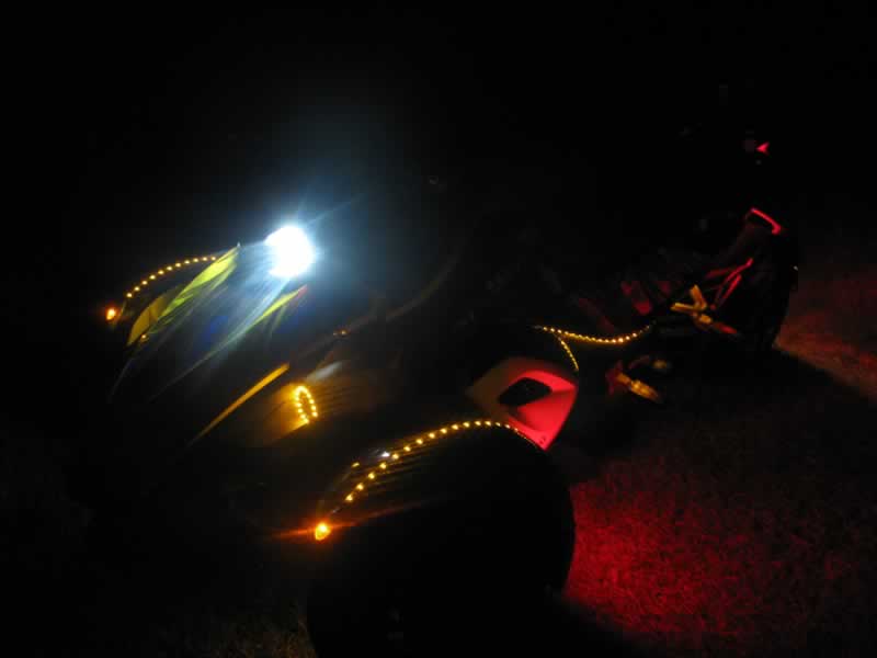 3/4 front view of LED only