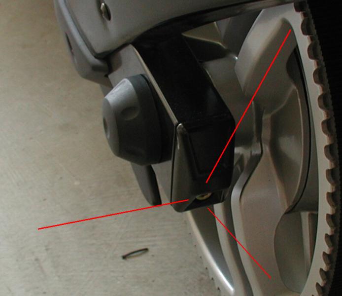 Adjustment screws